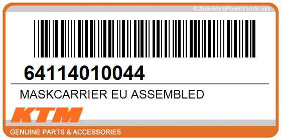 KTM 64114010044 Maskcarrier Eu Assembled