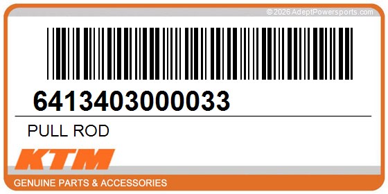 KTM 6413403000033 Pull Rod