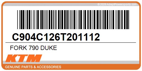 KTM C904C126T201112 Fork 790 Duke