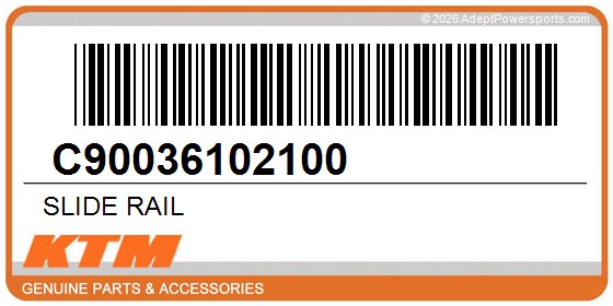 KTM C90036102100 Slide Rail