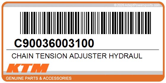 KTM C90036003100 Chain Tension Adjuster Hydraul
