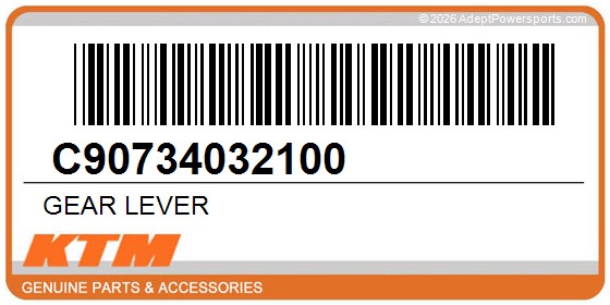 KTM C90734032100 Gear Lever