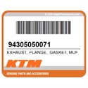 KTM 94305050071 Exhaust, Flange, Gasket, Muffler