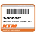 KTM 94305050072 Exhaust, Flange, Gasket, Premuff