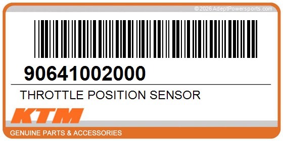 KTM 90641002000 Throttle Position Sensor