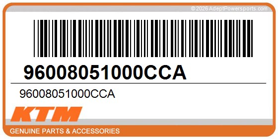 KTM 96008051000CCA 96008051000Cca