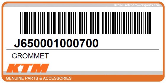KTM J650001000700 Grommet