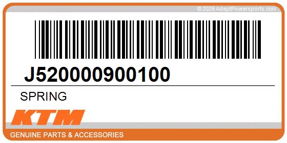 KTM J520000900100 Spring