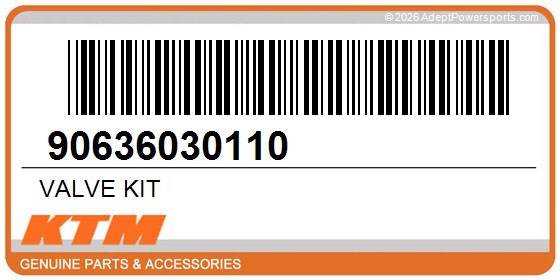 KTM 90636030110 Valve Kit
