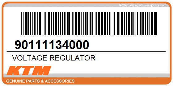KTM 90111134000 Voltage Regulator