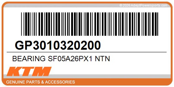KTM GP3010320200 Bearing Sf05a26px1 Ntn