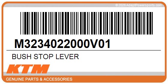 KTM M3234022000V01 Bush Stop Lever