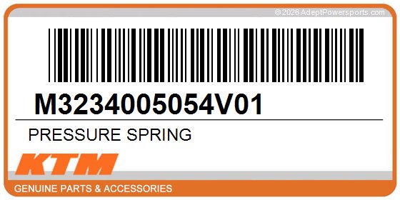 KTM M3234005054V01 Pressure Spring