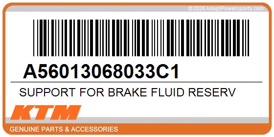 KTM A56013068033C1 Support For Brake Fluid Reserv