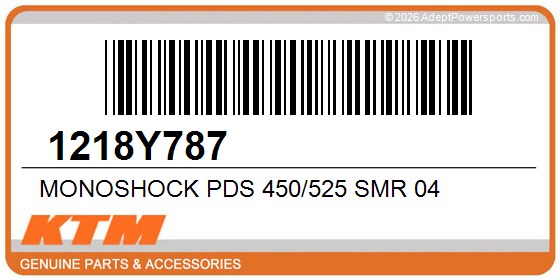 KTM 1218Y787 Monoshock Pds 450/525 Smr 04