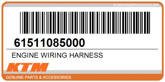 KTM 61511085000 Engine Wiring Harness