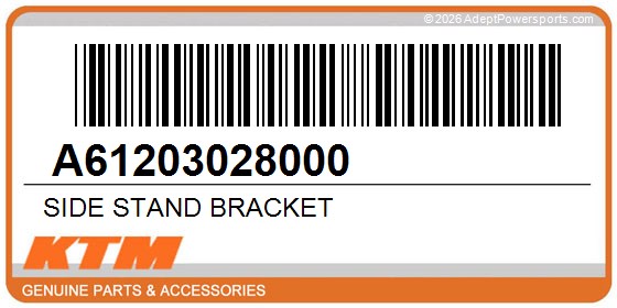 KTM A61203028000 Side Stand Bracket