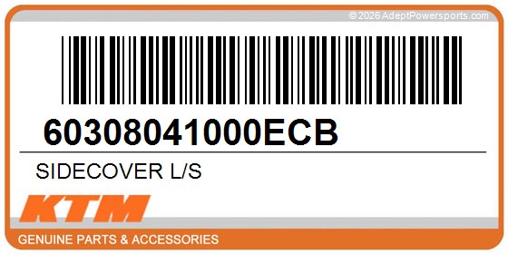 KTM 60308041000ECB Sidecover L/S