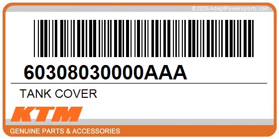 KTM 60308030000AAA Tank Cover