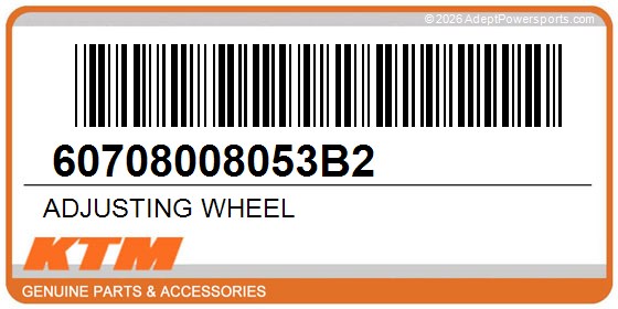 KTM 60708008053B2 Adjusting Wheel