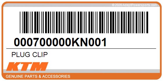KTM 000700000KN001 Plug Clip