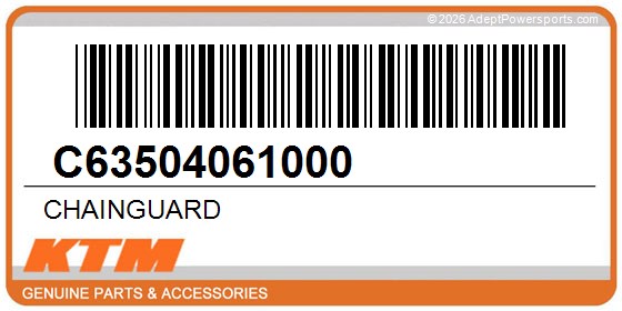 KTM C63504061000 Chainguard