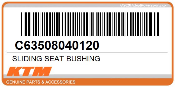 KTM C63508040120 Sliding Seat Bushing
