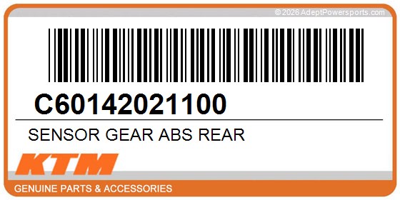 KTM C60142021100 Sensor Gear Abs Rear