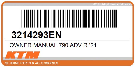 KTM 3214293EN Owner Manual 790 Adv R '21