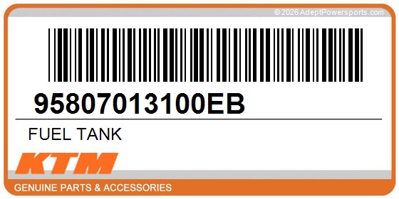 KTM 95807013100EB Fuel Tank