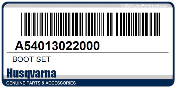 Husqvarna A54013022000 Boot Set