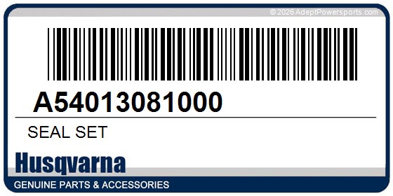 Husqvarna A54013081000 Seal Set
