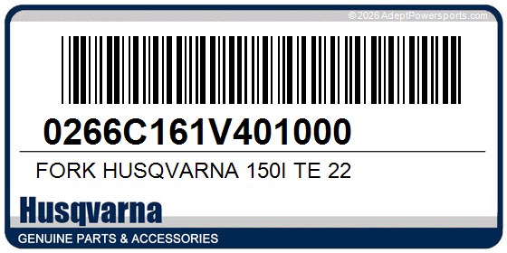 Husqvarna 0266C161V401000 Fork Husqvarna 150I Te 22