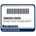 Husqvarna 26608015000 License Plate Holder Support