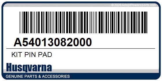 Husqvarna A54013082000 Kit Pin Pad