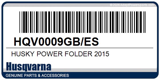 Husqvarna HQV0009GB/ES Husky Power Folder 2015