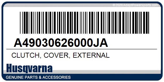 Husqvarna A49030626000JA Clutch, Cover, External
