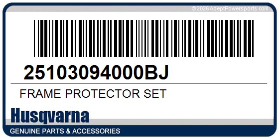Husqvarna 25103094000BJ Frame Protector Set