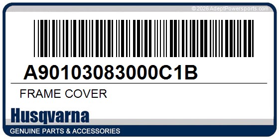 Husqvarna A90103083000C1B Frame Cover