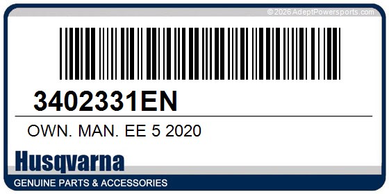 Husqvarna 3402331EN Own. Man. Ee 5 2020