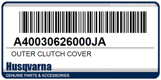 Husqvarna A40030626000JA Outer Clutch Cover