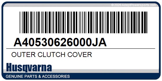 Husqvarna A40530626000JA Outer Clutch Cover