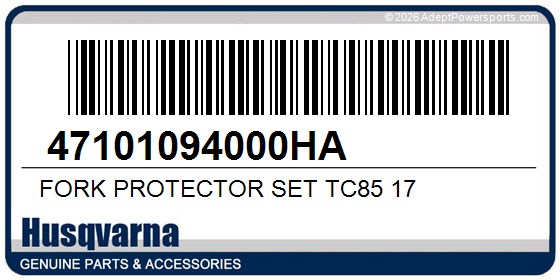Husqvarna 47101094000HA Fork Protector Set Tc85 17