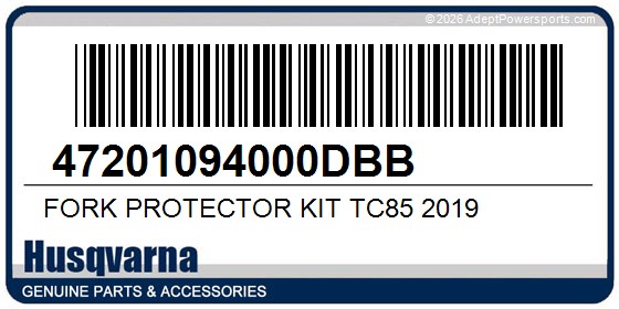 Husqvarna 47201094000DBB Fork Protector Kit Tc85 2019