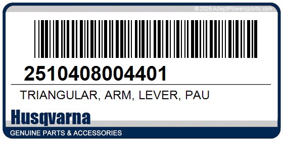 Husqvarna 2510408004401 Triangular, Arm, Lever, Pau
