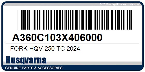 Husqvarna A360C103X406000 Fork Hqv 250 Tc 2024
