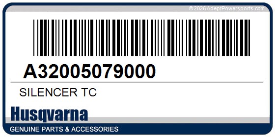 Husqvarna A32005079000 Silencer Tc