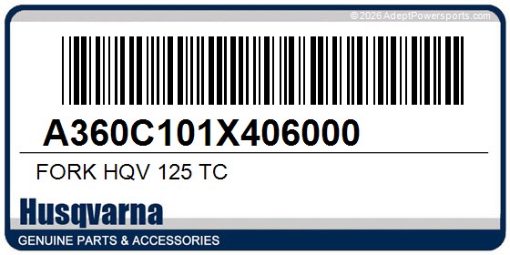 Husqvarna A360C101X406000 Fork Hqv 125 Tc