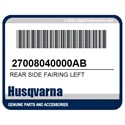 Husqvarna 27008040000AB Rear Side Fairing Left