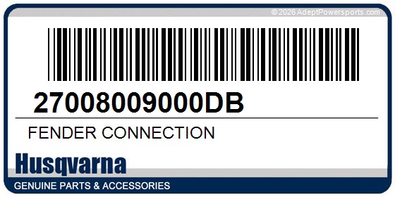 Husqvarna 27008009000DB Fender Connection